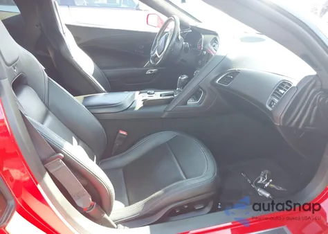 2015 Chevrolet Corvette Stingray Z51 из США, поврежденный, VIN 1G1YM2D75F5116955